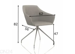 Kääntyvä asiakastuoli Wind Style