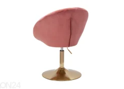 Kääntyvä nojatuoli Lounge, roosa