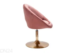 Kääntyvä nojatuoli Lounge, roosa