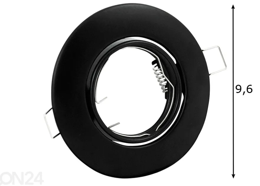 Kohdegvalon kattokiinnitys LED-lampulle 4 kpl