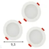 Kohdevalaisin Miro LED 6 W 3 kpl