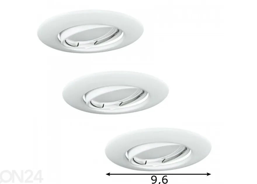 Kohdevalaisin Olin LED 3 kpl