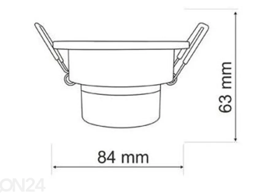 Kohdevalaisin Sun Olal LED. 2 kpl