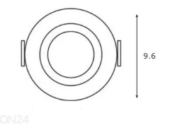 Kohdevalo Olin LED 3 kpl