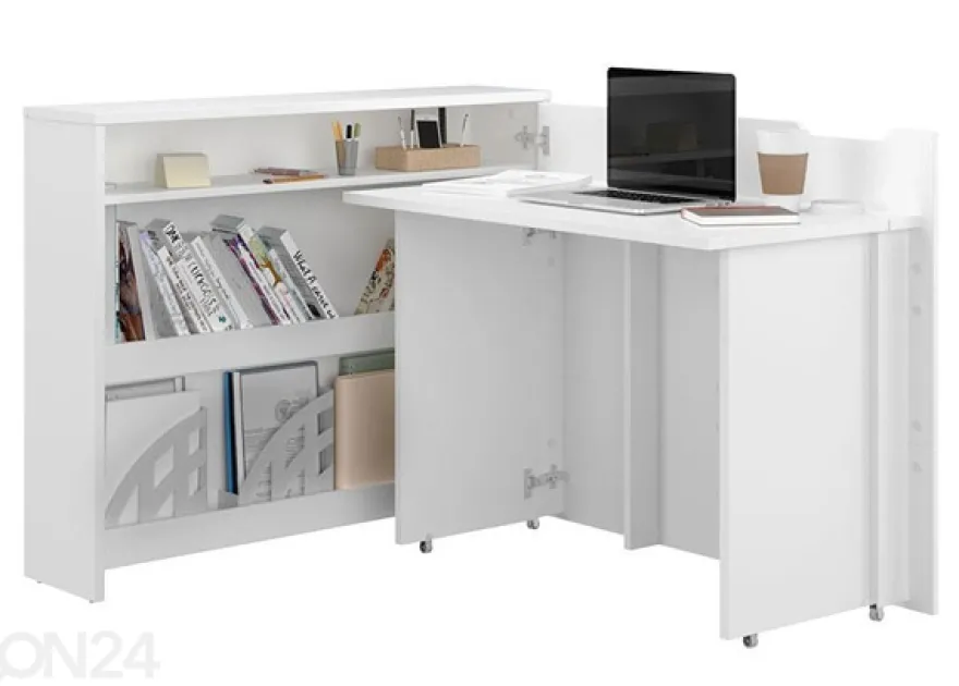 Kokoontaitettava työpöytä oikeanpuoleinen Work Concept