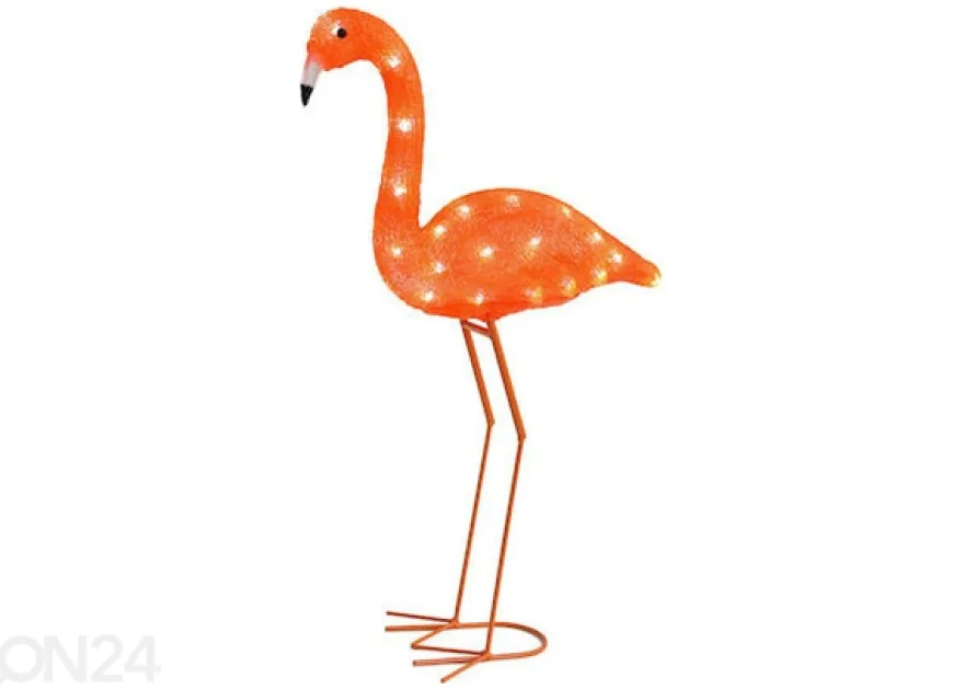 Koristeellinen flamingonmuotoinen LED-valaisin