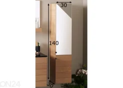 Korkea kylpyhuoneen kaappi Oslo