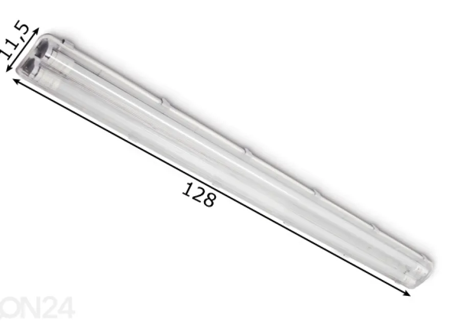 Kosteudenkestävä valaisin LED 32 W