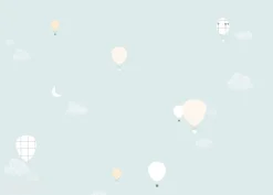 Kuitutapetti Montgolfieres