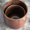 Kukkaruukut Copper L, 2 kpl