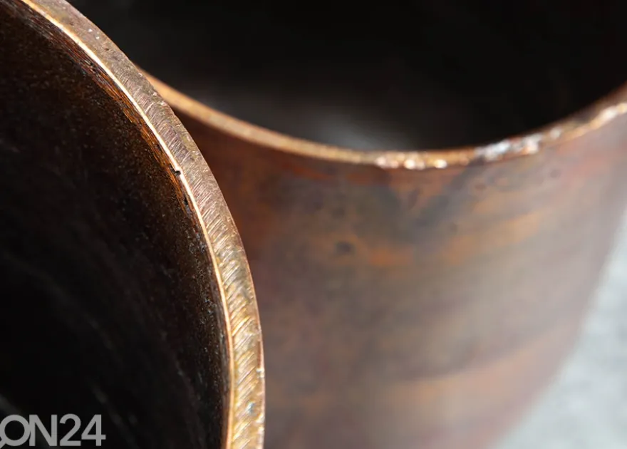 Kukkaruukut Copper L, 2 kpl