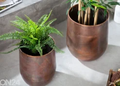 Kukkaruukut Copper L, 2 kpl