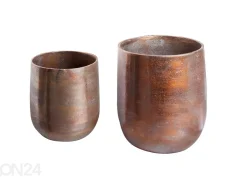 Kukkaruukut Copper S, 2 kpl