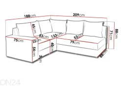 Kulmasohva Bongo
