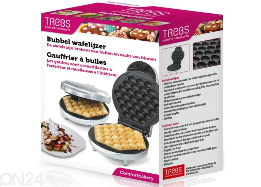 Kuplavohvelirauta Trebs 99361