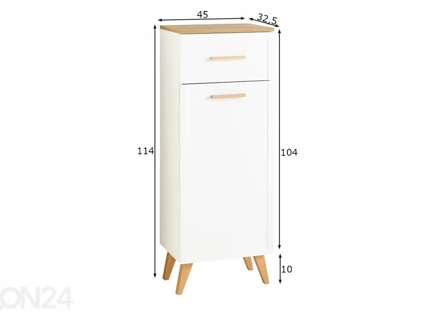 Kylpyhuoneen alakaappi 383