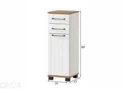 Kylpyhuoneen alakaappi Jelda 30 cm