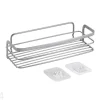 Kylpyhuoneen hylly Origin Luxy Ufix 1x, 26x10x6 cm, kromi