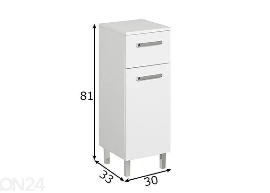 Kylpyhuoneen kaappi 312
