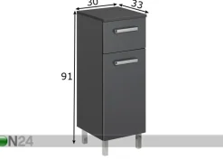 Kylpyhuoneen kaappi 311