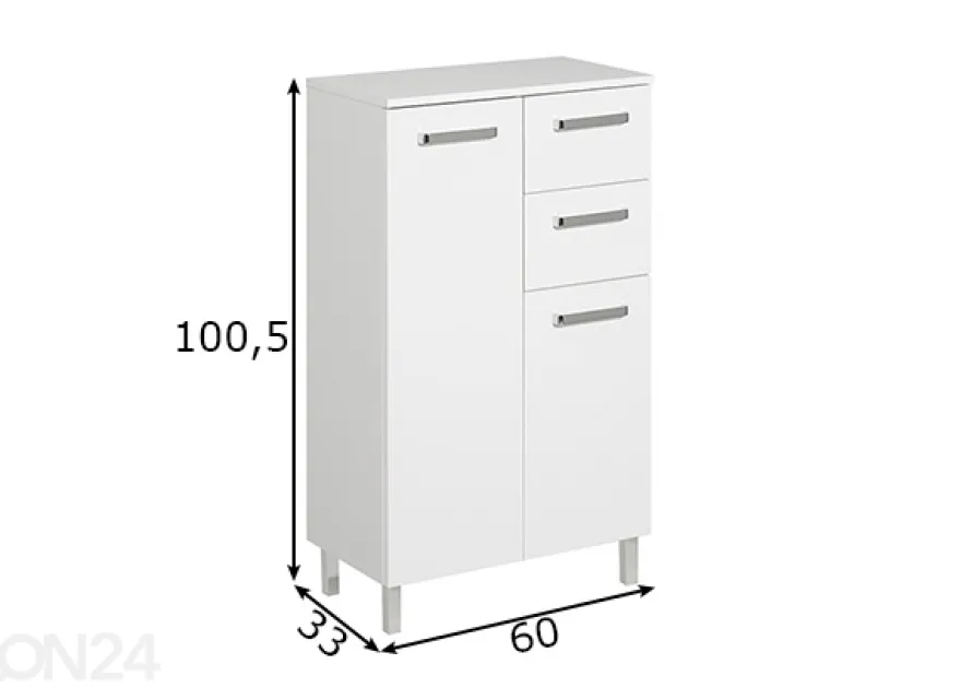 Kylpyhuoneen kaappi 312