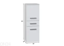 Kylpyhuoneen kaappi 30 cm