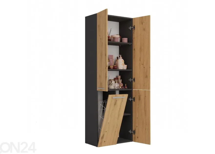 Kylpyhuoneen kaappi 60 cm
