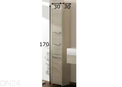 Kylpyhuoneen kaappi Olbia 30 cm