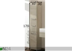 Kylpyhuoneen kaappi Olbia 40 cm