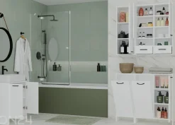 Kylpyhuoneen kaappi seinälle Nina