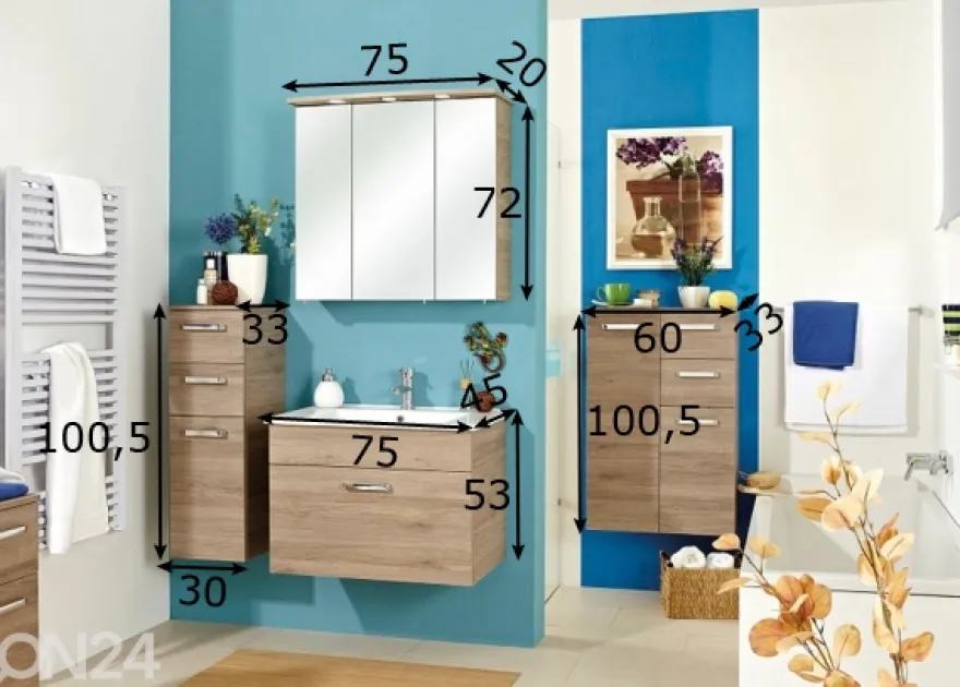 Kylpyhuoneen kalusteet 313