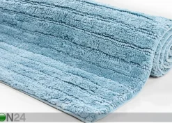 Kylpyhuoneen matto Cotton Stripe 60x60 cm