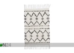 Kylpyhuoneen matto Ethno Bath Zigzag 70x160 cm