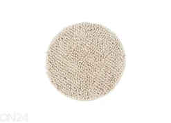 Kylpyhuoneen matto Fluffy Ivory Ø55 cm
