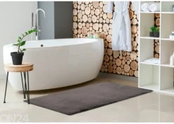 Kylpyhuoneen matto Heaven Grey 67x110 cm