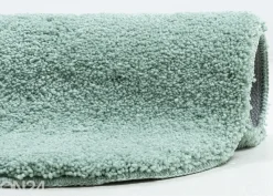 Kylpyhuoneen matto om Tailor Cozy Bath Uni Pebble 60x100 cm, mintunvihreä