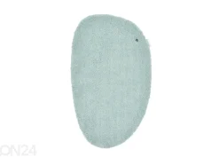 Kylpyhuoneen matto om Tailor Cozy Bath Uni Pebble 60x100 cm, mintunvihreä