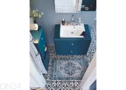 Kylpyhuoneen matto Tom Tailor Oriental Bath 60x100 cm, turkoosi
