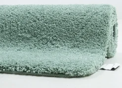 Kylpyhuoneen matto Tom Tailor Cozy Bath Uni 50x60 cm, mintunvihreä
