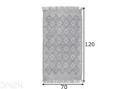 Kylpyhuoneen matto Vintage Wash Fring 70x120 cm