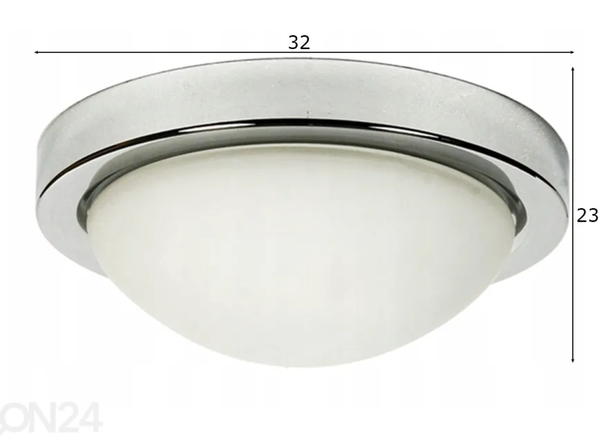 Kylpyhuoneen valaisin Roda Ø 32cm