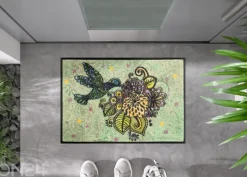 Kynnysmatto Blütentanz. 40x60 cm