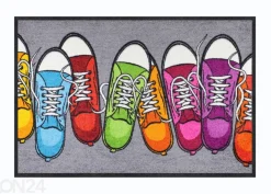 Kynnysmatto Bunte Turnschuhe 50x75 cm