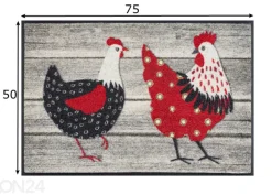 Kynnysmatto Chicken Farm 50x75 cm