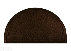 Kynnysmatto Dune Halfmoon dark brown 85x55 cm