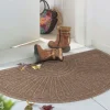 Kynnysmatto Dune Halfmoon taupe 85x55 cm