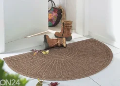 Kynnysmatto Dune Halfmoon taupe 85x55 cm