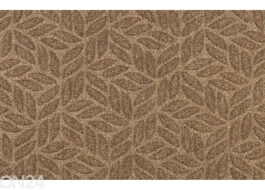 Kynnysmatto Dune Leaves taupe 45x75 cm