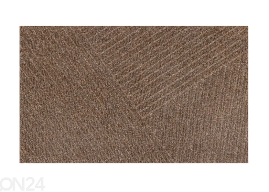 Kynnysmatto Dune Stripes taupe 45x75 cm