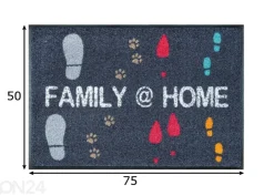 Kynnysmatto Family @home 50x75 cm